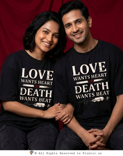 The Last Heartbeat Oversized Unisex Tee