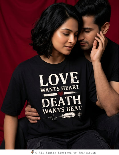 The Last Heartbeat Oversized Unisex Tee