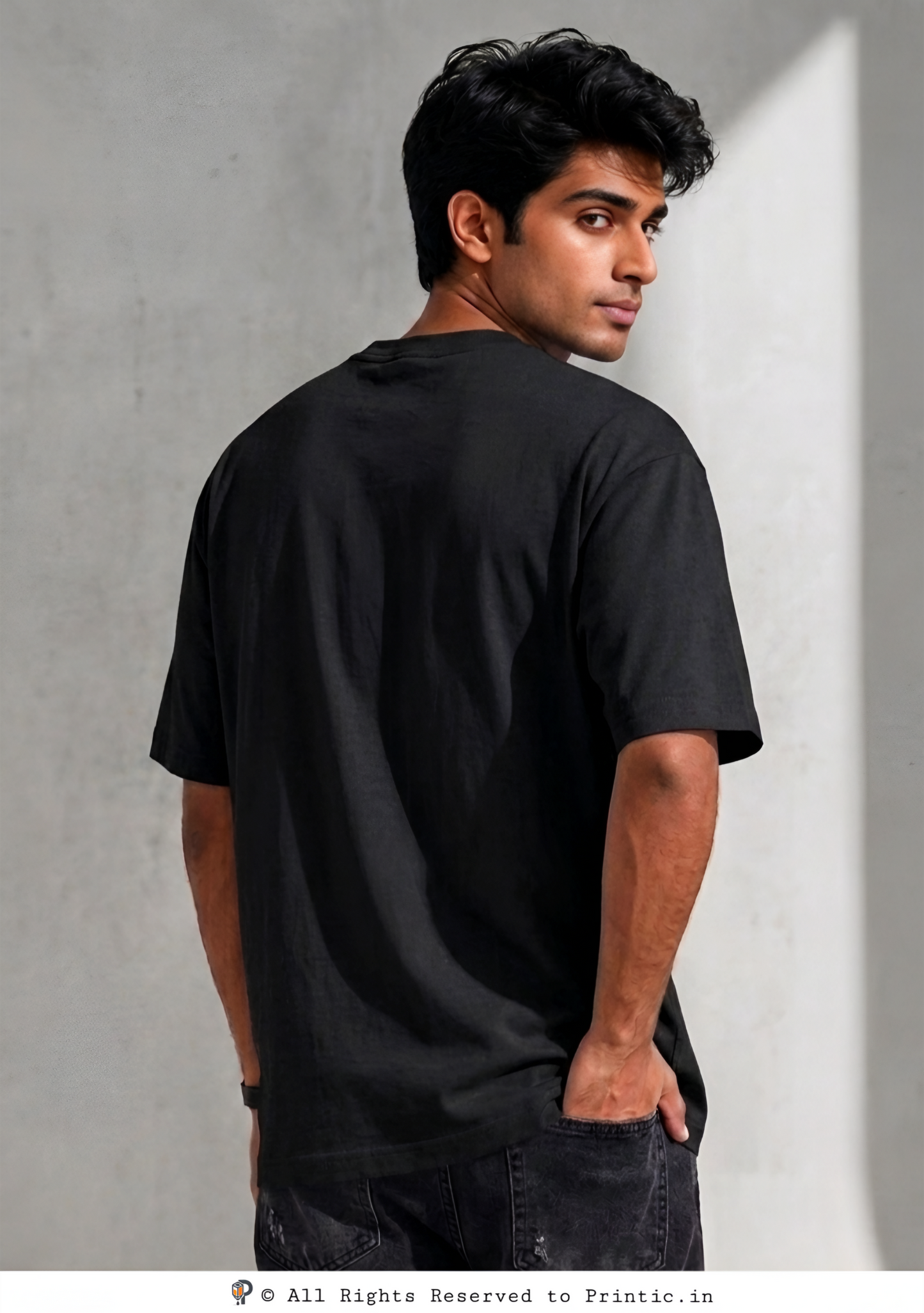 Faaah Too Crazy Oversized  180 GSM Unisex Tee